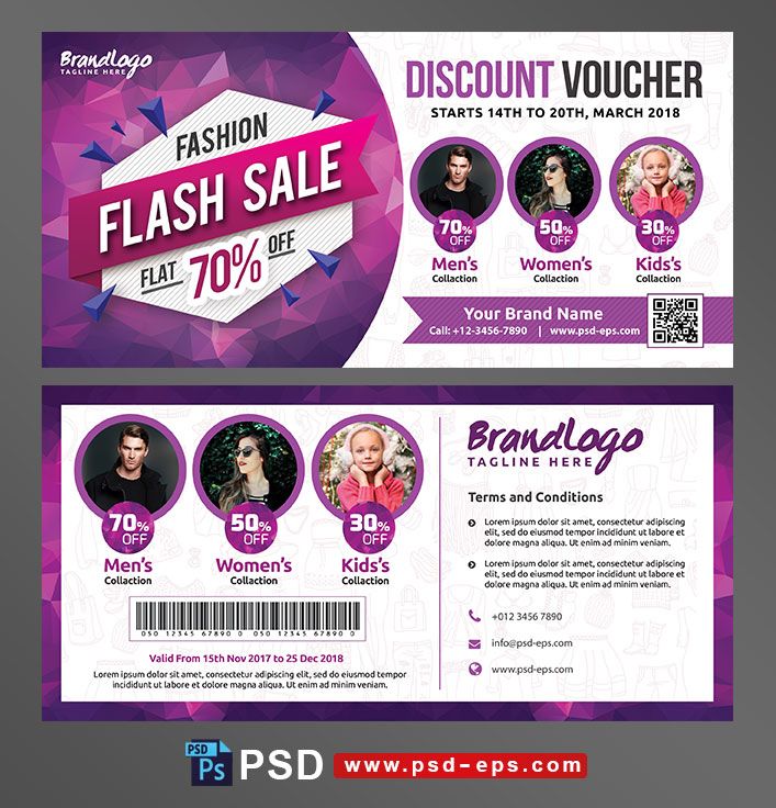 بلیط تخفیف یا تیکت لایه باز تبلیغاتی فروش لباس ، کیف ، کفش و عینک و ... آقایان ، بانوان و کودکان همراه با تخفیف یا دارای کوپن خرید با رنگ سفید و بنفش