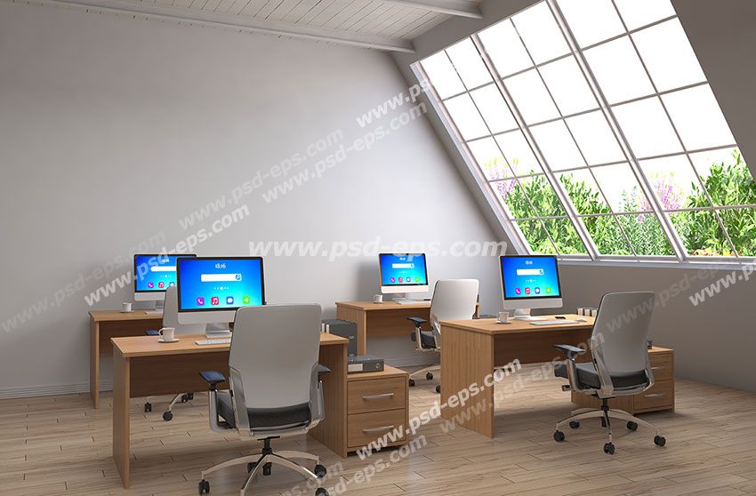 عکس با کیفیت تبلیغات کلاس هوشمند با فضای کاملا مجهز