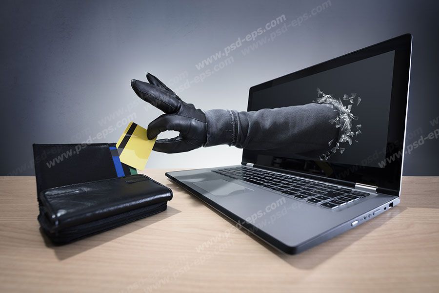 عکس با کیفیت تبلیغاتی هک کردن حساب بانکی