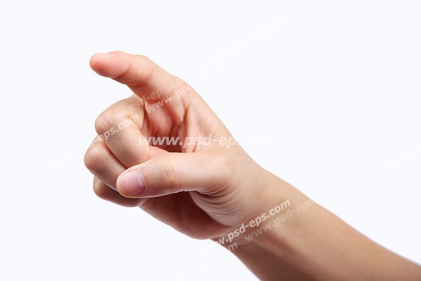 عکس با کیفیت تبلیغات اشاره کردن با انگشت اشاره
