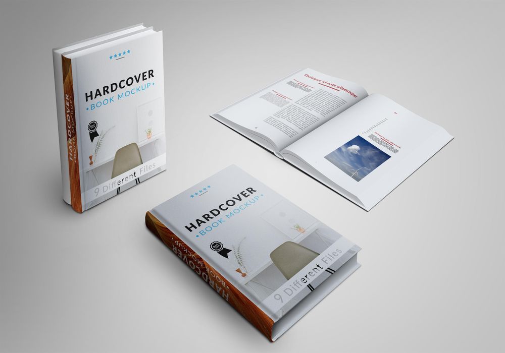 موکاپ لایه باز کتاب