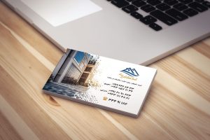 موکاپ کارت ویزیت املاک